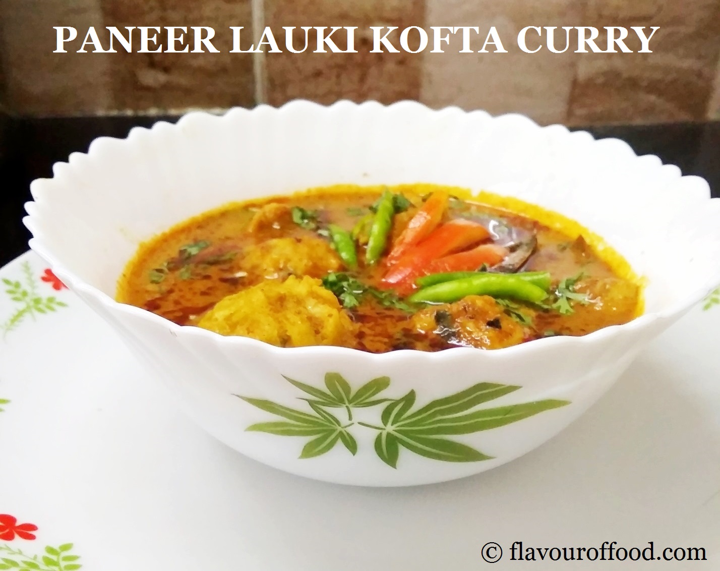 Kofta Curry Recipe | Paneer Lauki Kofta Curry Recipe