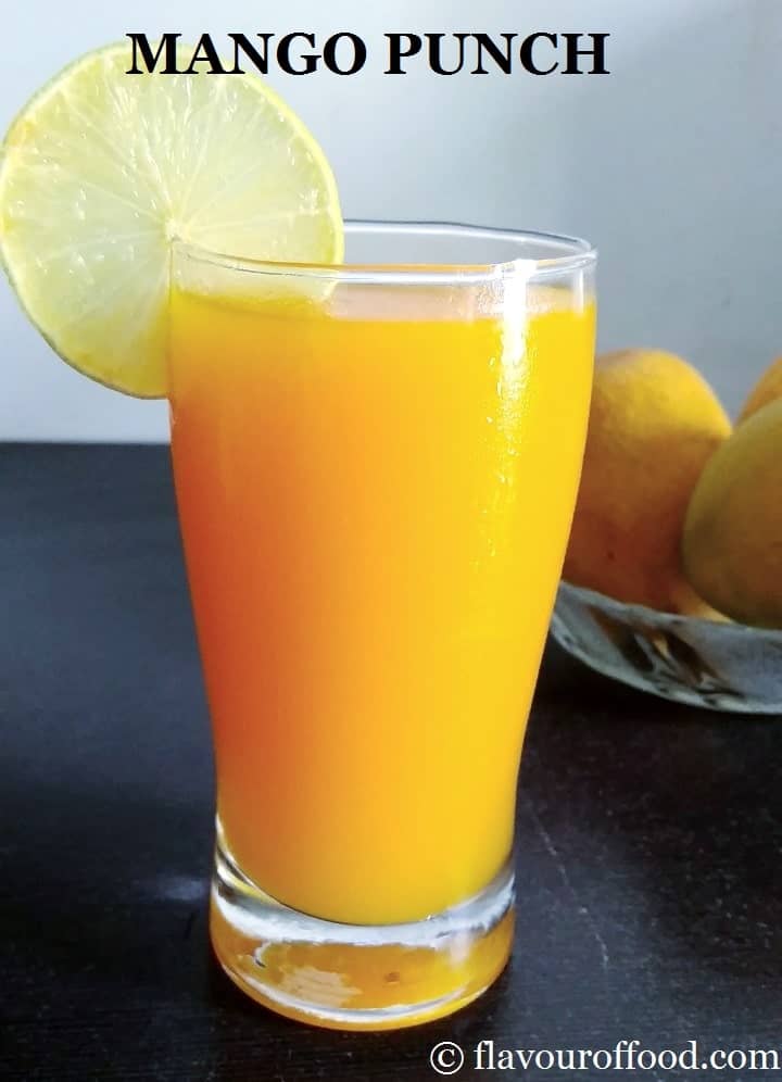 Mango Punch Recipe | How to make mango punch