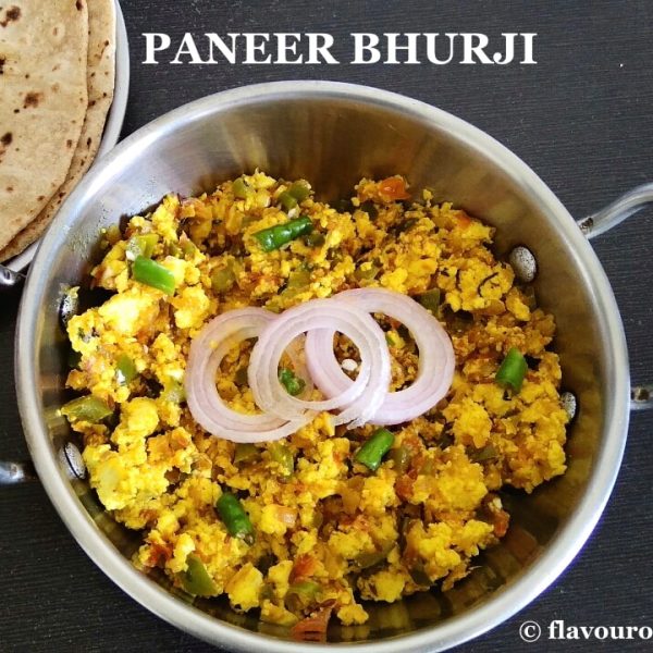 Paneer Bhurji Recipe