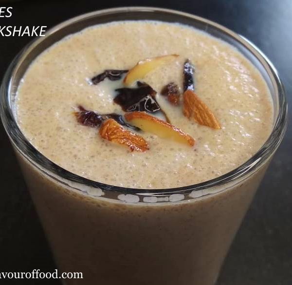 Dates Milkshake Recipe