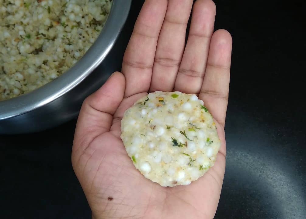 How to make Sabudana Vada