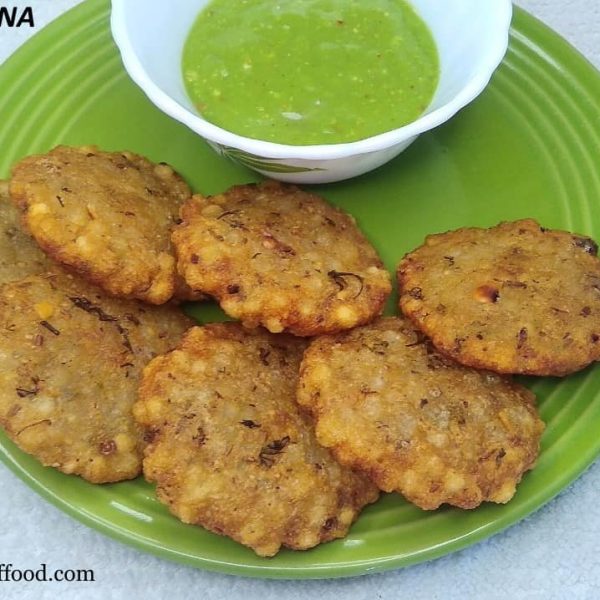 Sabudana Vada Recipe