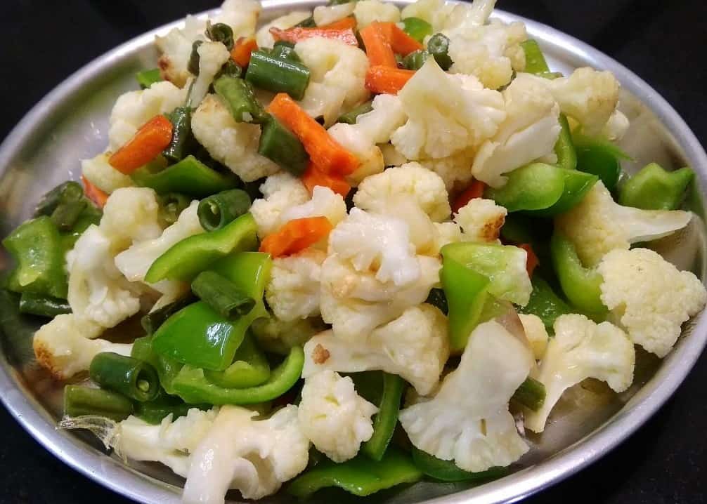 Vegetables for Veg Kolhapuri Recipe