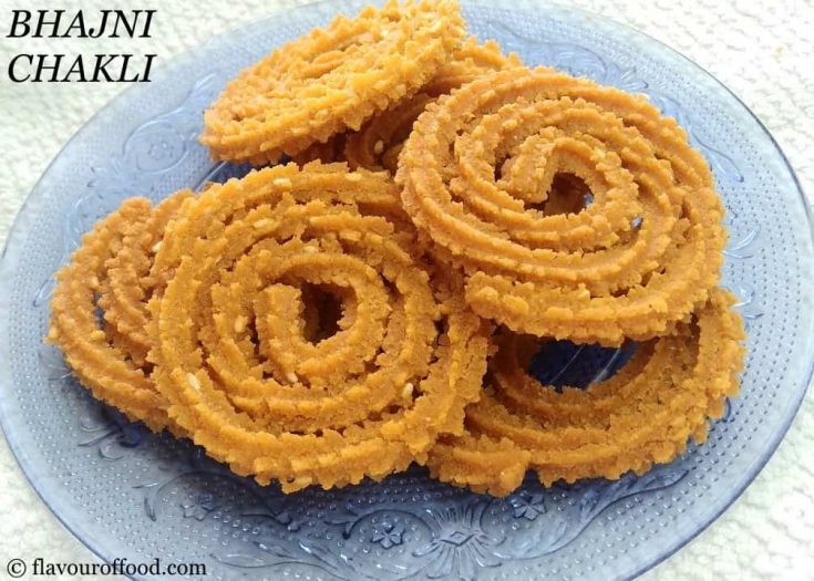 Chakli Recipe Bhajni Chakli