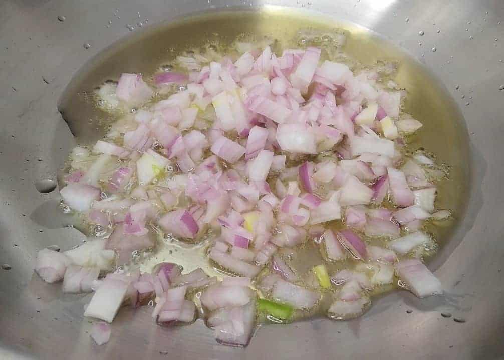 Sauté the onion
