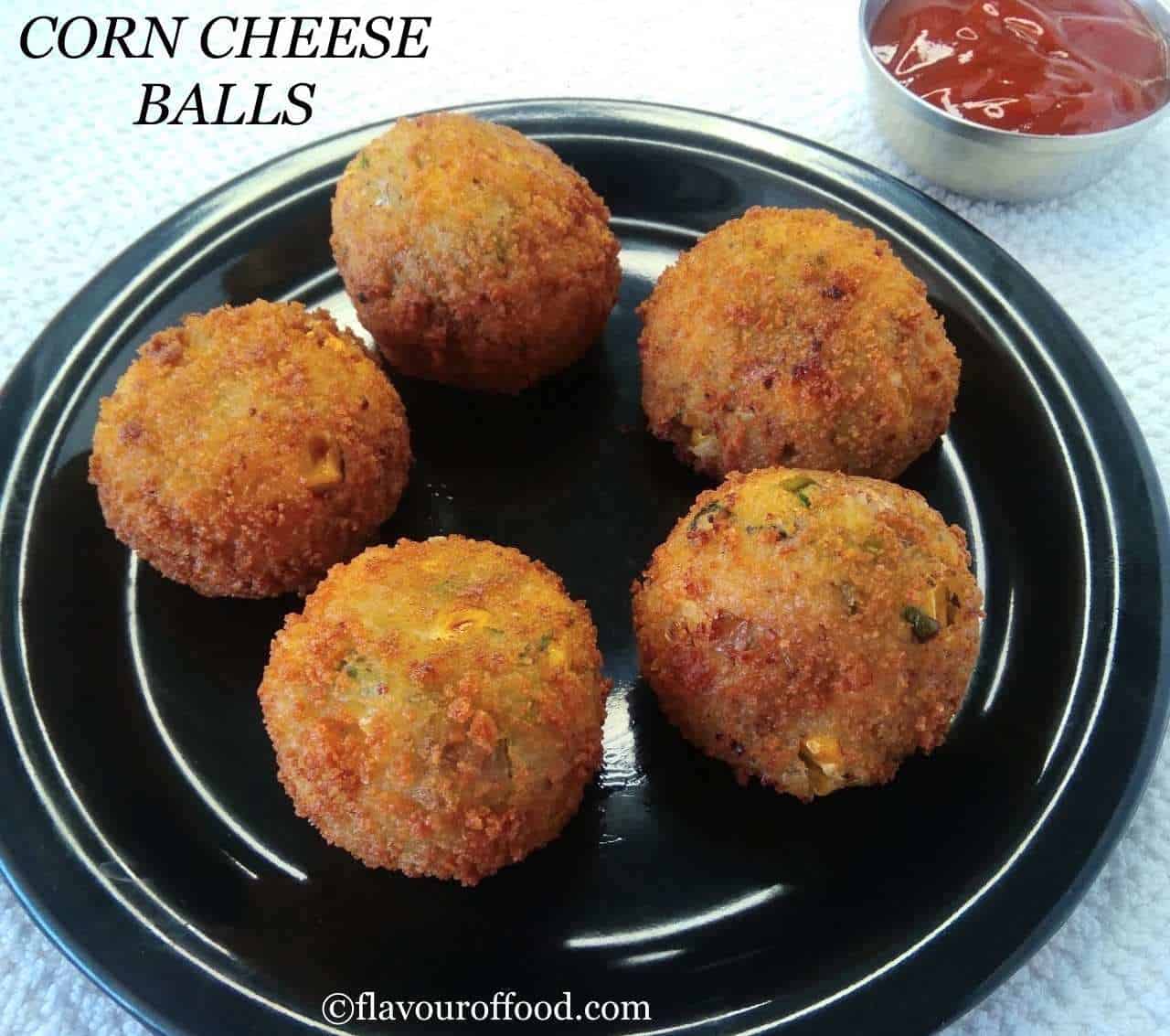 Corn Cheese Balls Recipe | How to make Corn Cheese Balls