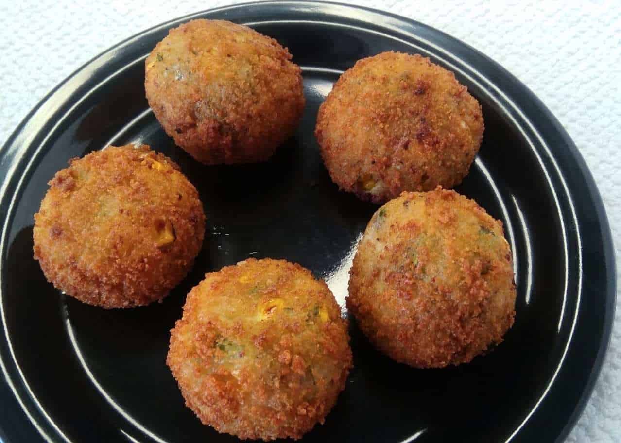 Corn Cheese Balls Recipe | How to make Corn Cheese Balls