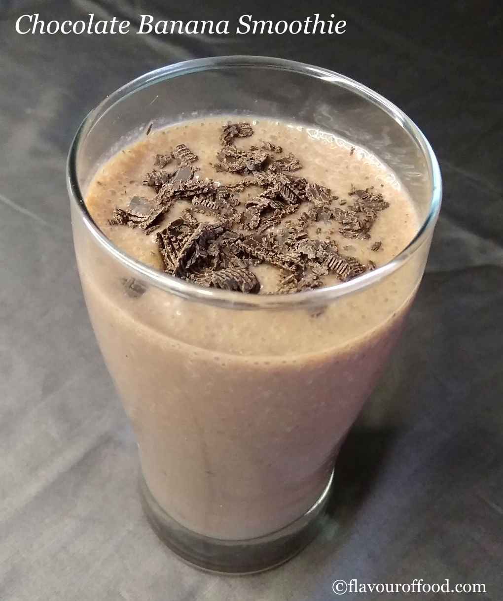 Chocolate Banana Smoothie Recipe