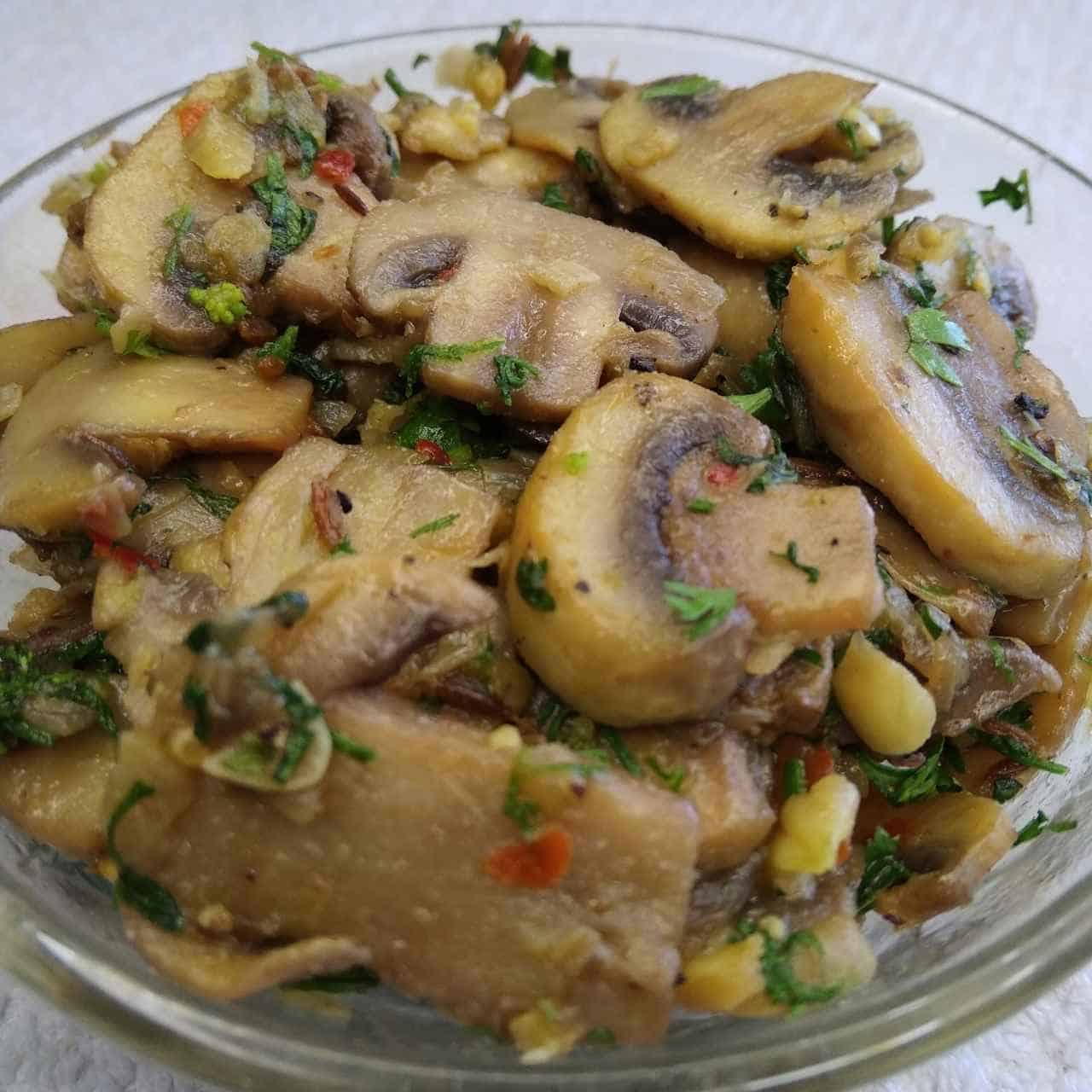 Garlic Mushroom recipe