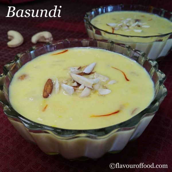 Basundi Recipe | Easy Basundi Recipe | How to make Basundi