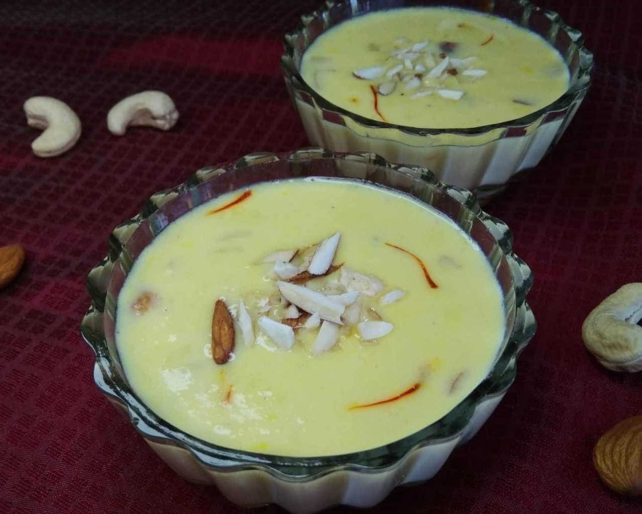 Basundi Recipe | Easy Basundi Recipe | How to make Basundi