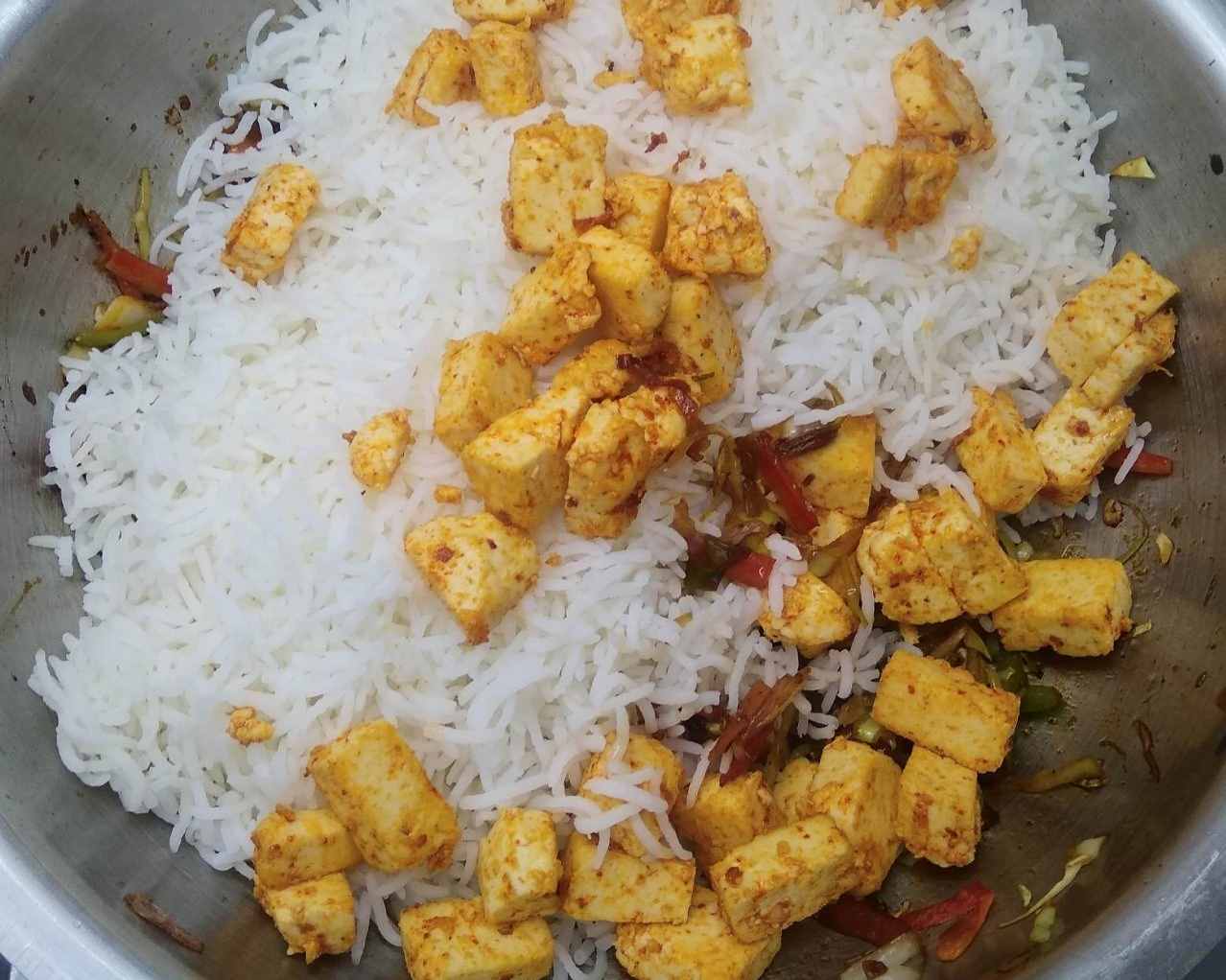 How to make Paneer Fried Rice