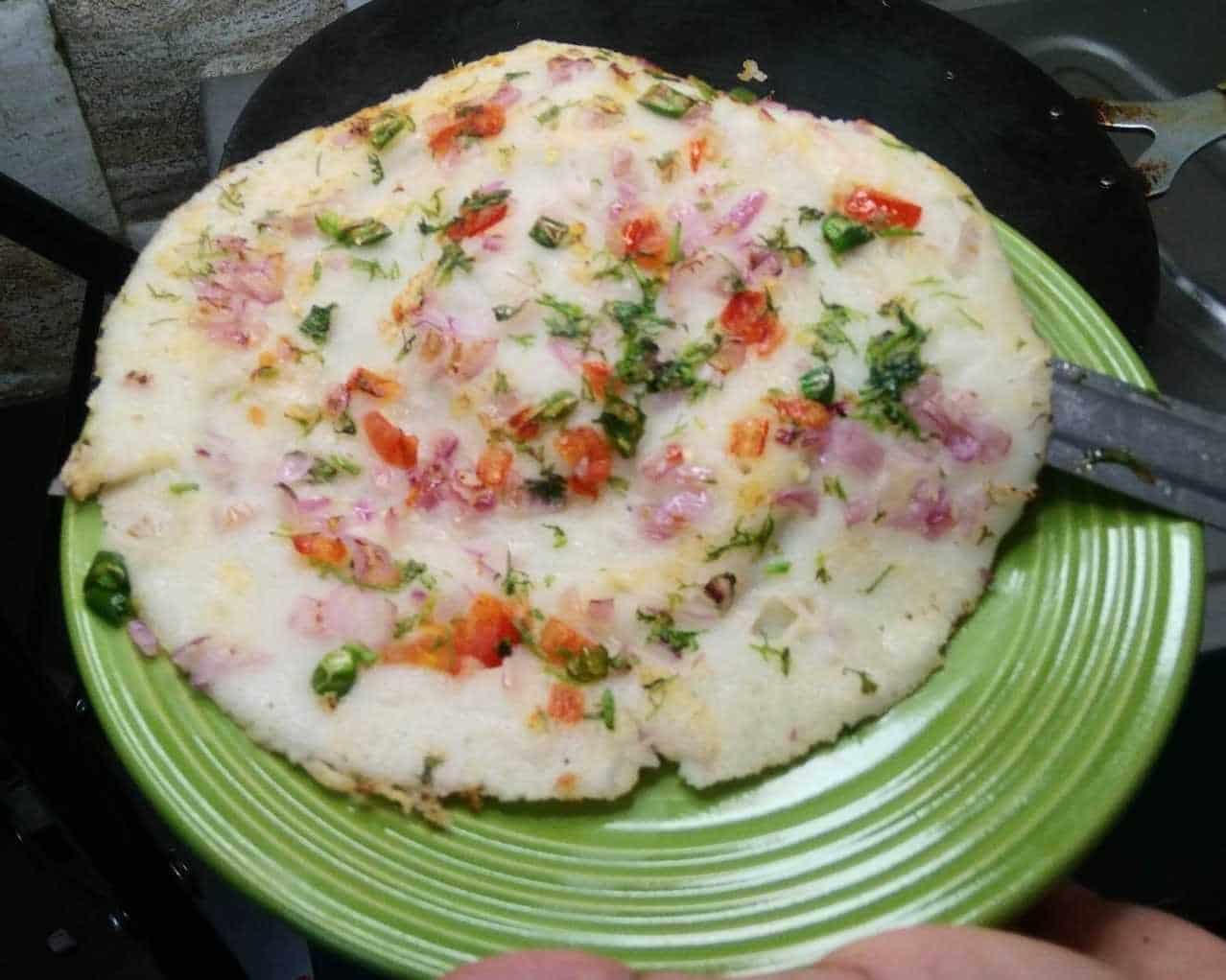 How to make Instant Rava Dal Uttapam