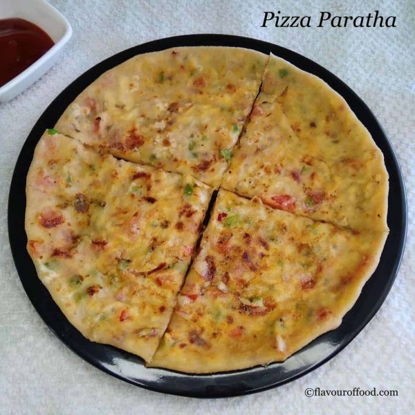 Pizza Paratha Recipe