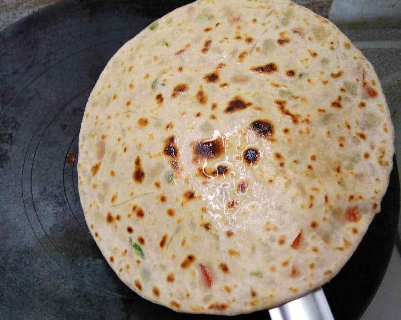 How to roast the Paratha