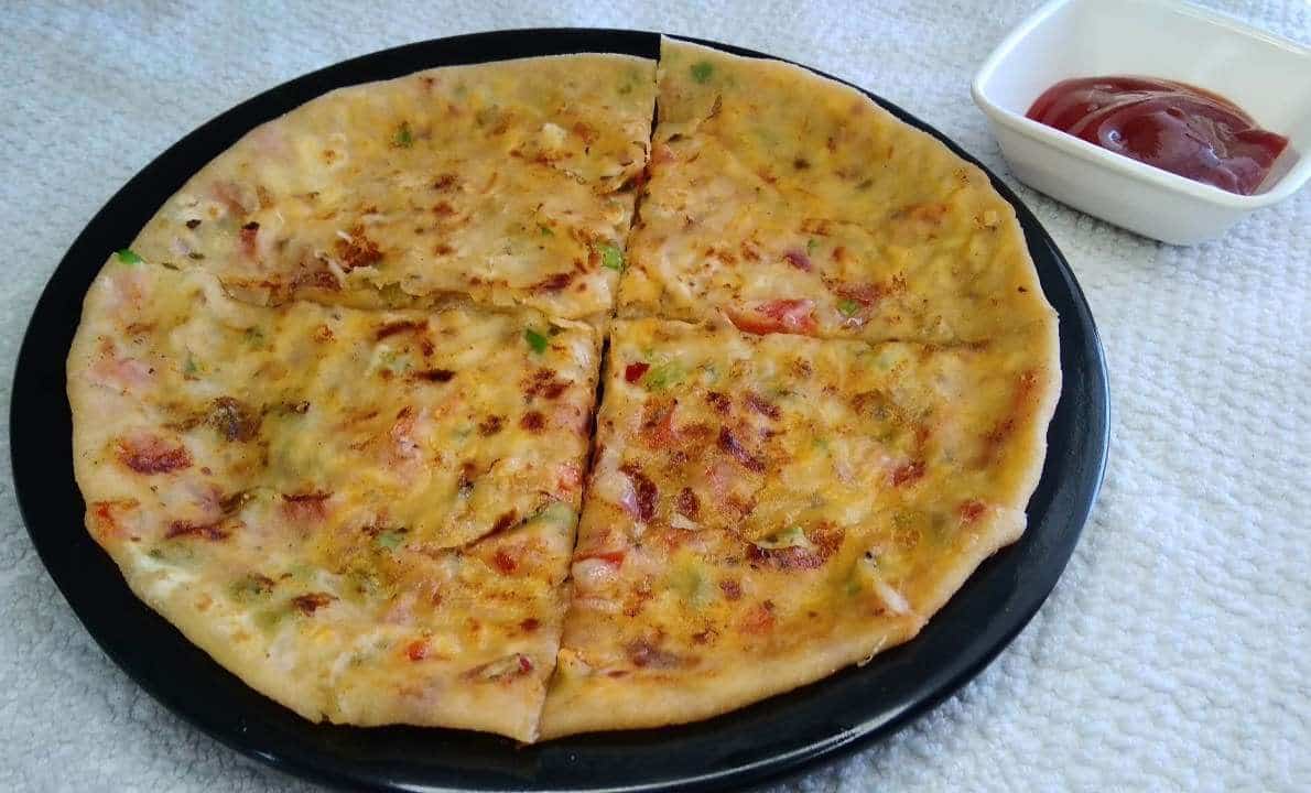 Pizza Paratha Recipe