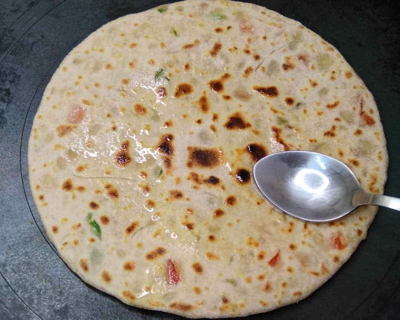 How to roast the Paratha