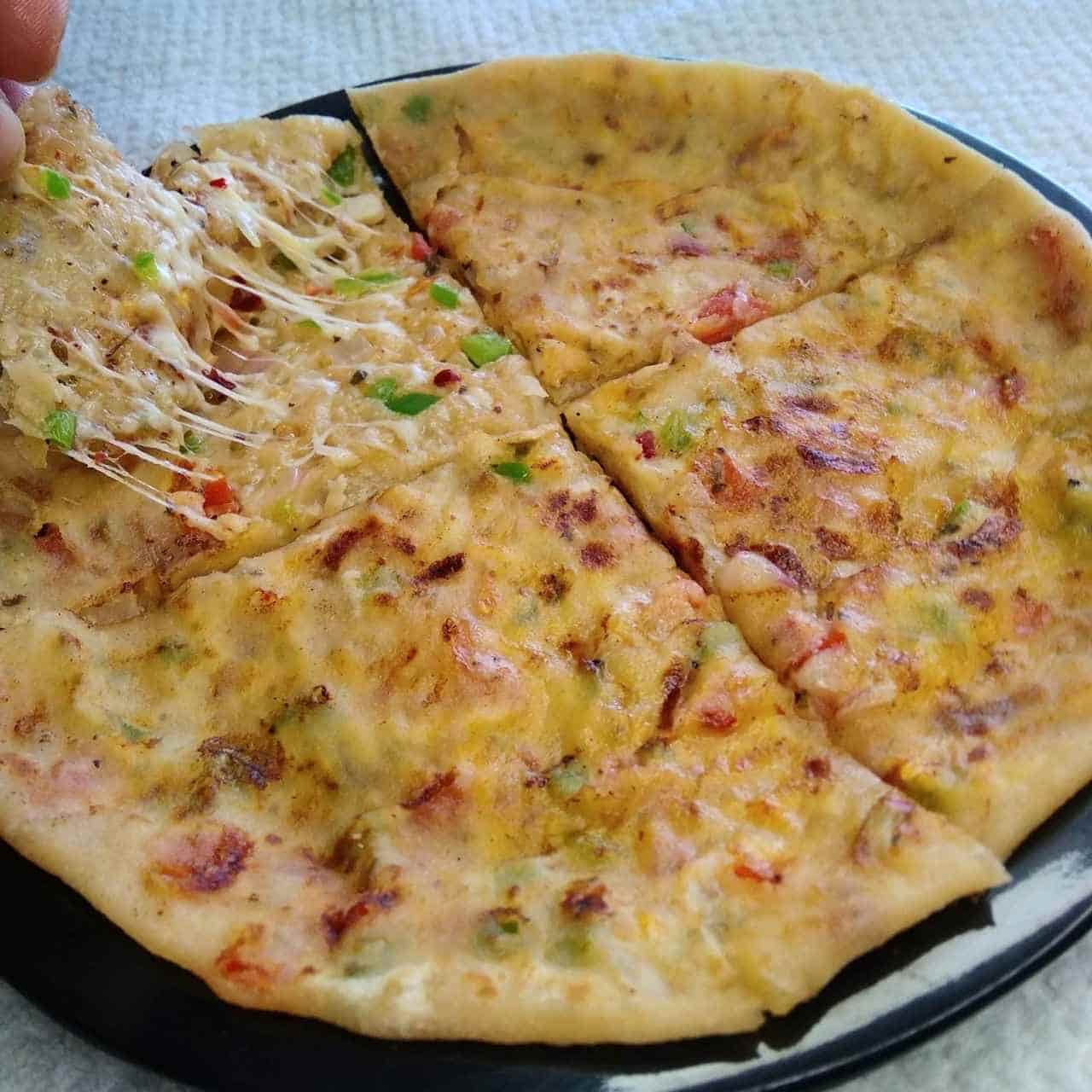 Pizza Paratha Recipe