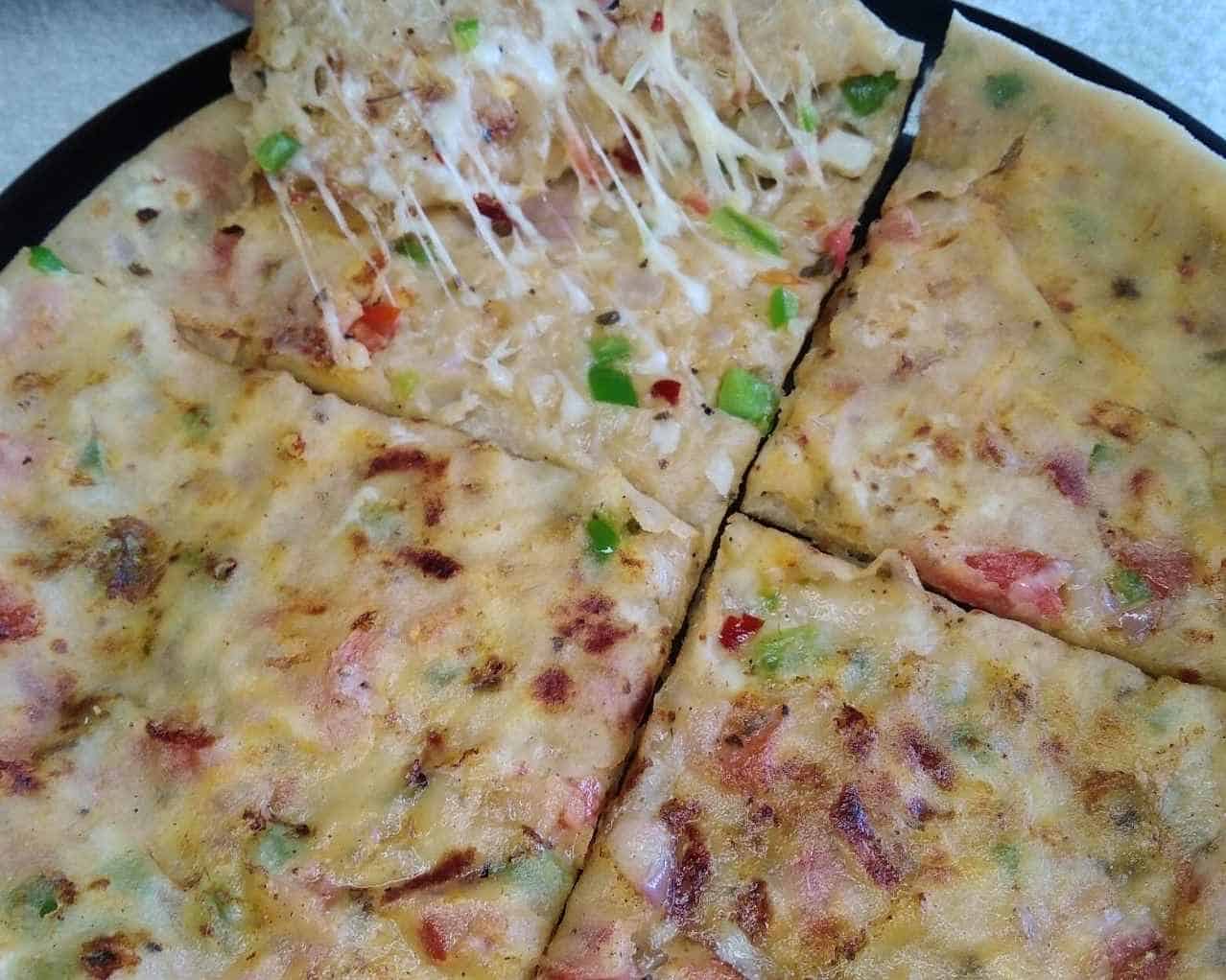 Pizza Paratha Recipe