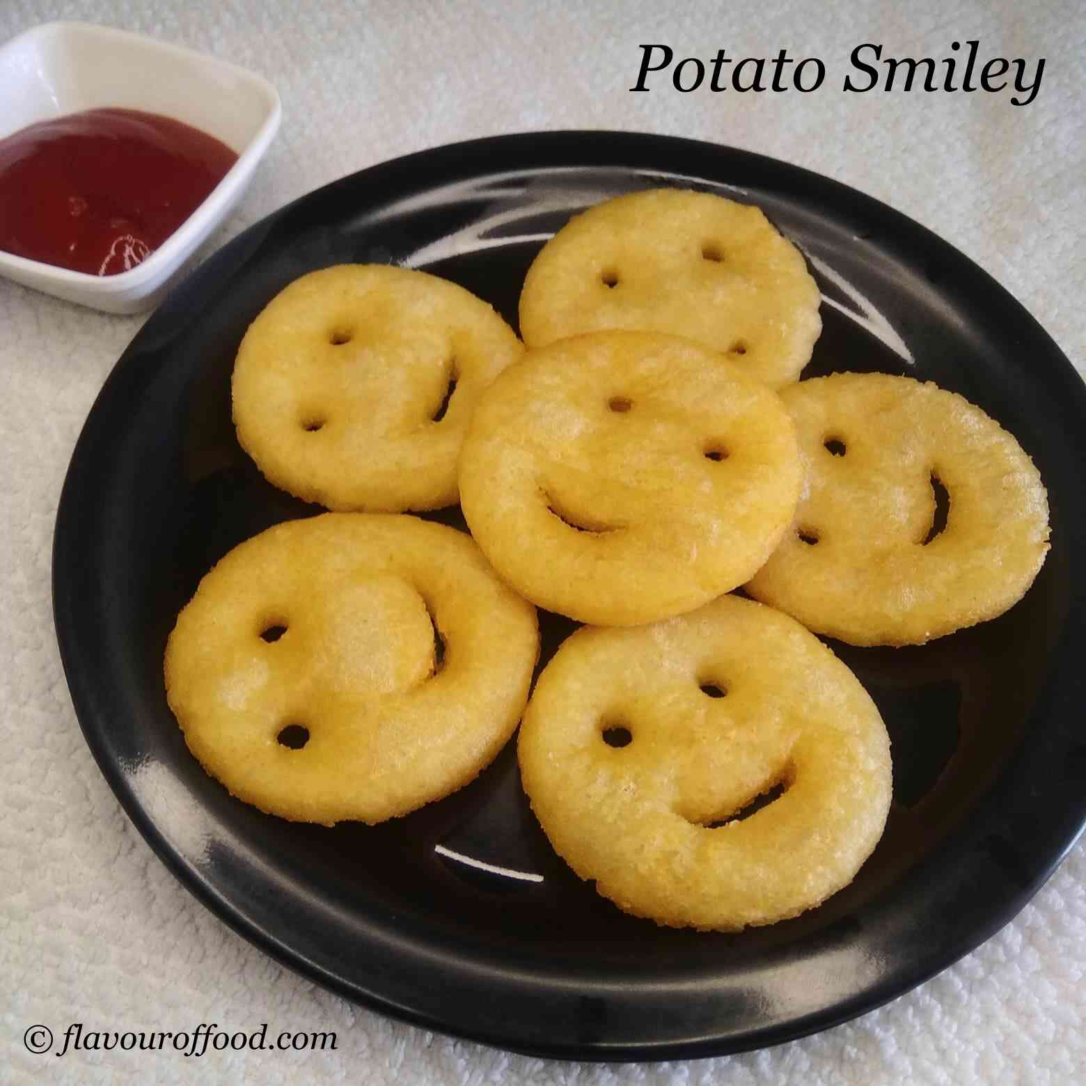 Potato Smiley Recipe   McCain Smiles Recipe   How to make Potato Smiley at  Home
