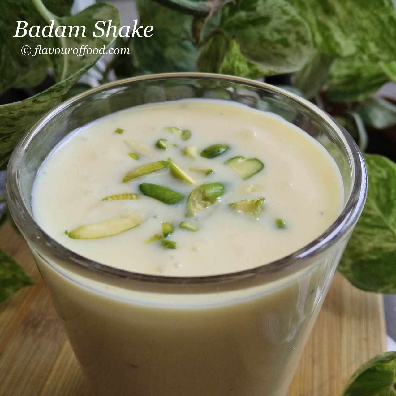 Badam Shake Recipe | Badam Milkshake Recipe | Almond Milkshake | How to make badam Shake