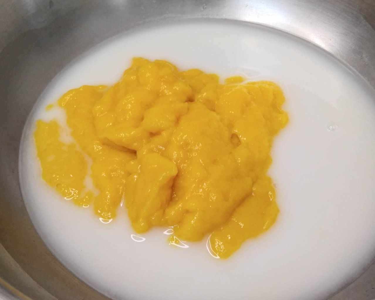 How to make a Mango-Cornflour Mixture