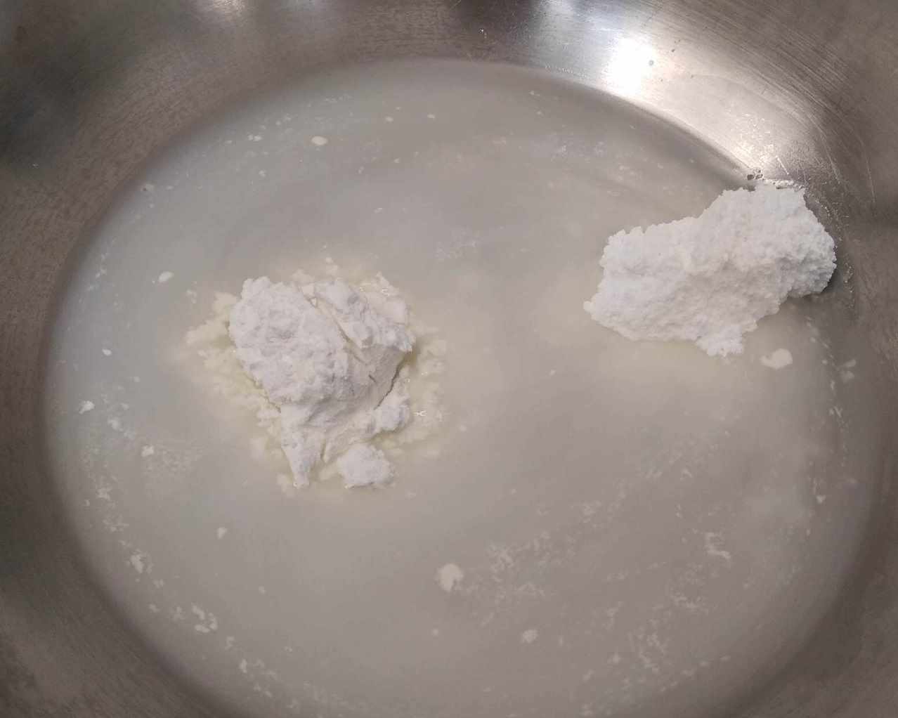 How to make a Mango-Cornflour Mixture
