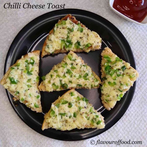 Chilli Cheese Toast Recipe | How to make Chilli Cheese Toast