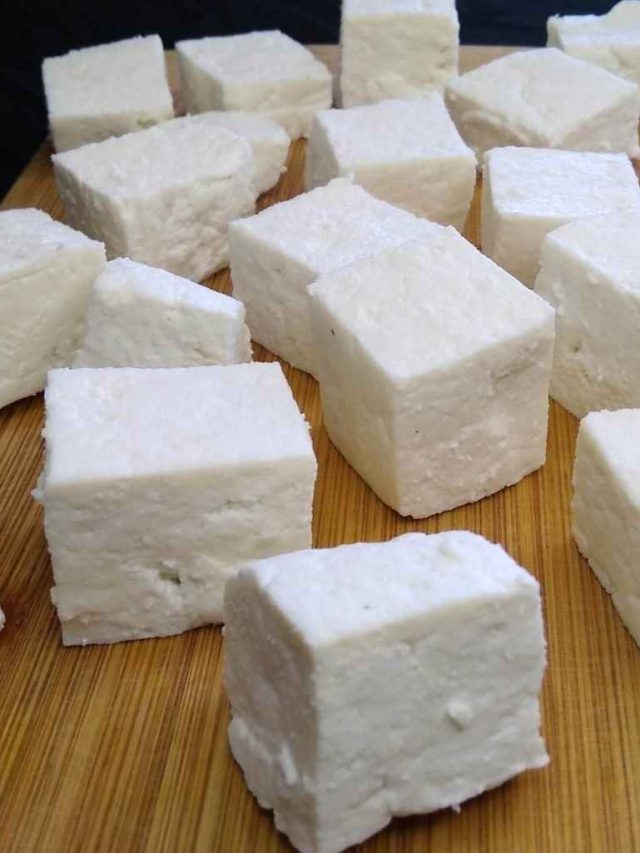 Homemade Paneer |  Indian Cottage Cheese