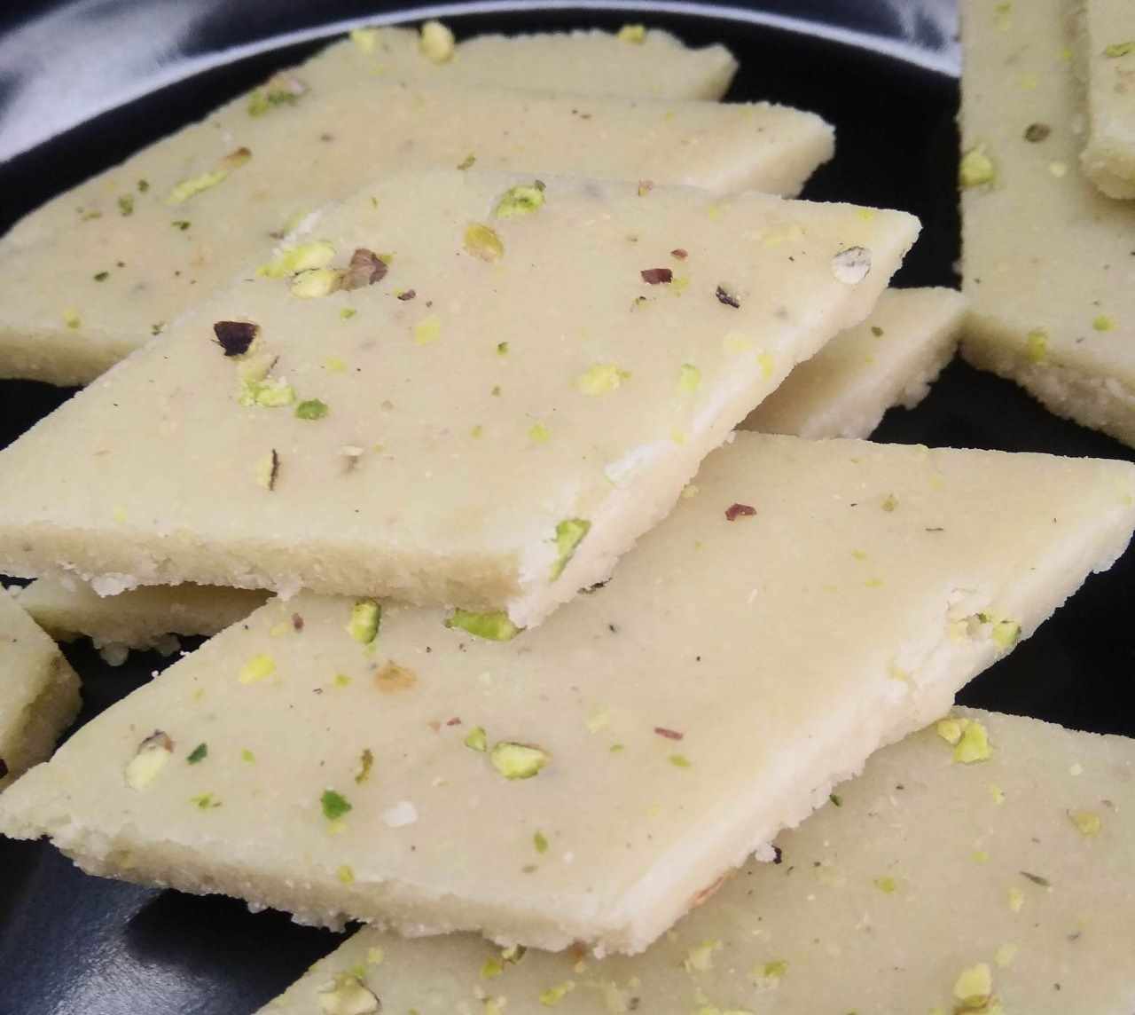 Kaju Badam Katli Recipe | Kaju Badam Burfi Recipe