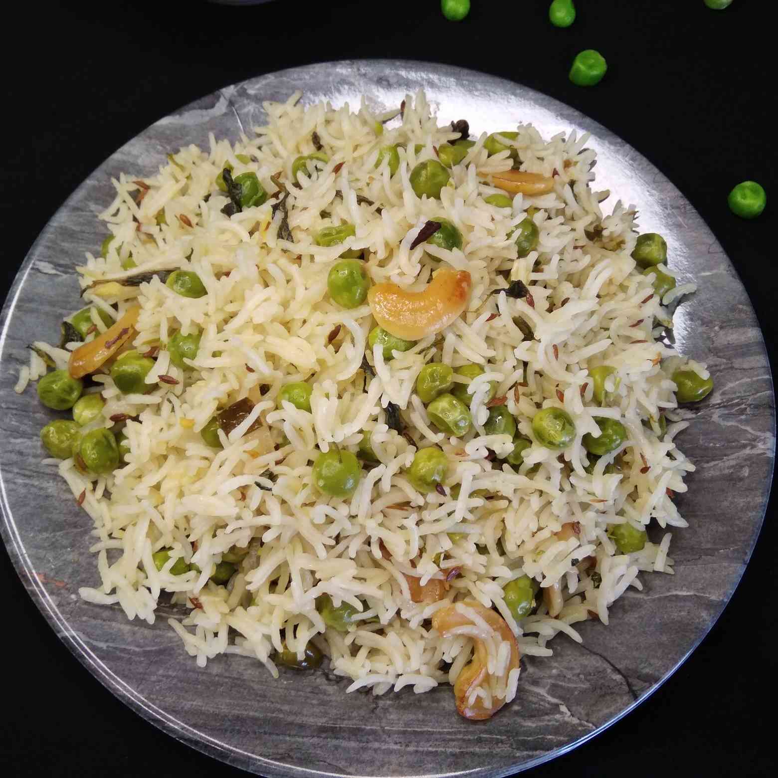 Matar Pulao Recipe | Peas Pulao Recipe