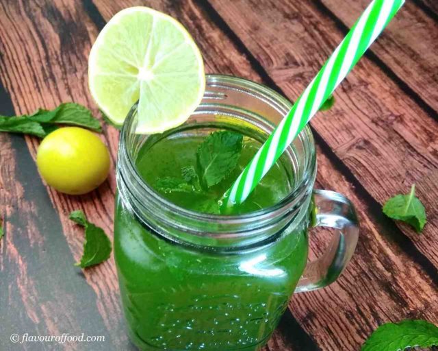 Mint Lemonade Recipe How to make Mint Lemonade at home