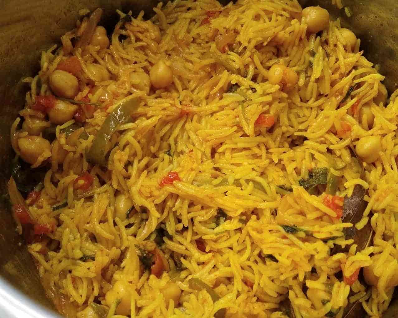 How to make Chana Pulao